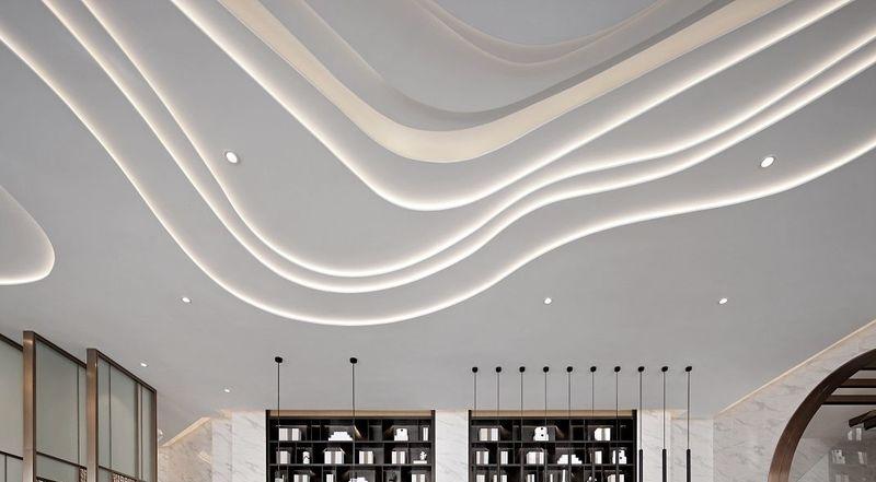 侨信雲起销售中心 | 行云流水般的空间设计-25