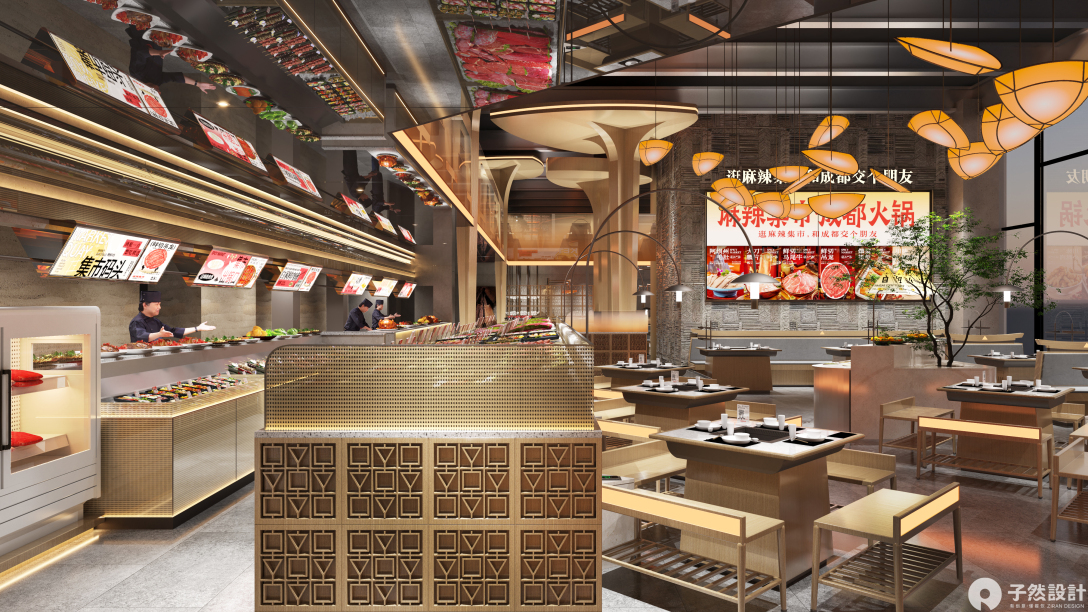麻辣集市·万科都会传奇店丨子然设计-30