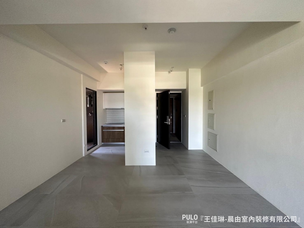 台南20坪全新屋室内设计装潢丨中国台南丨晨由室内装修有限公司（设计师王佳琳）-17