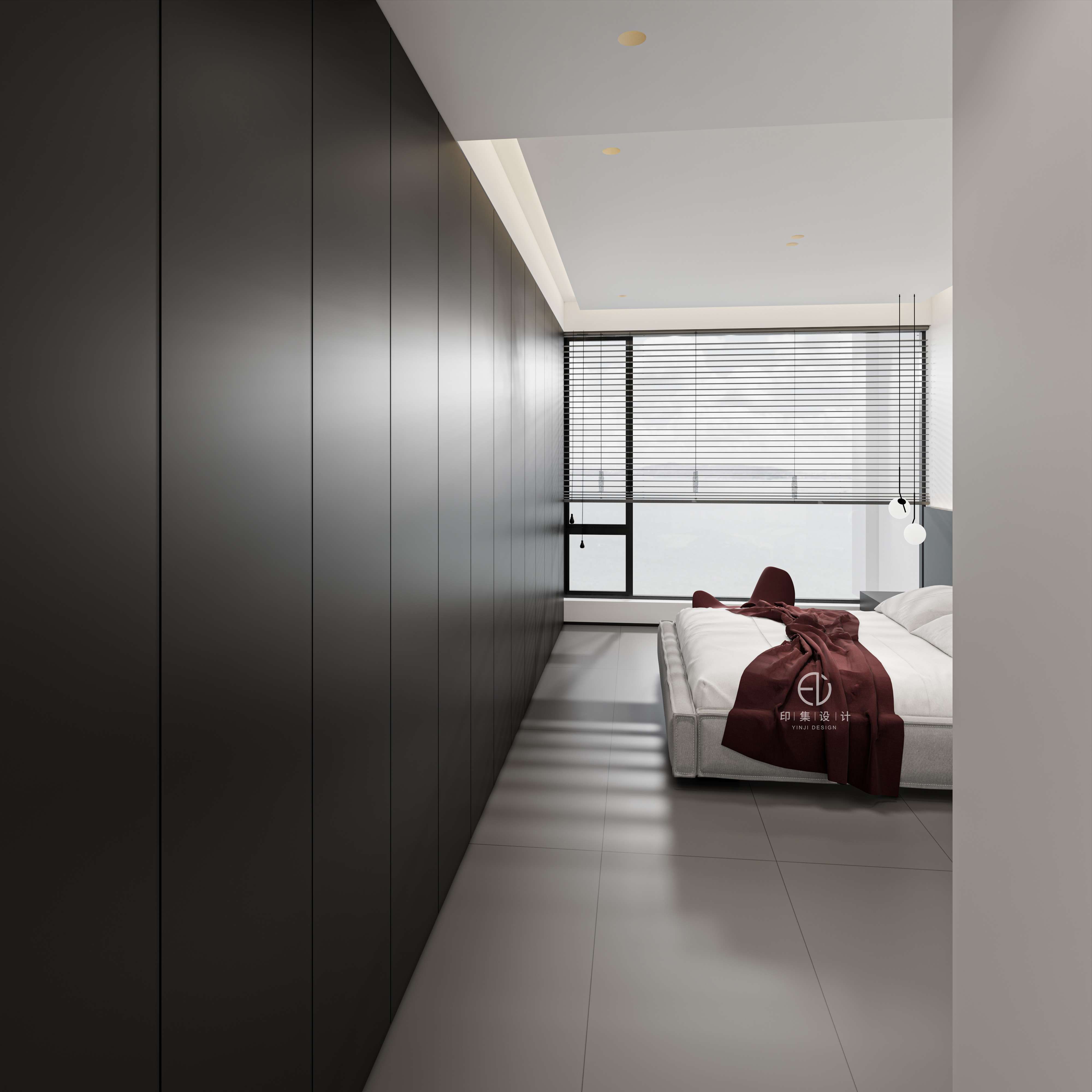 115㎡极简黑白灰，赋予生活的简雅情态-15