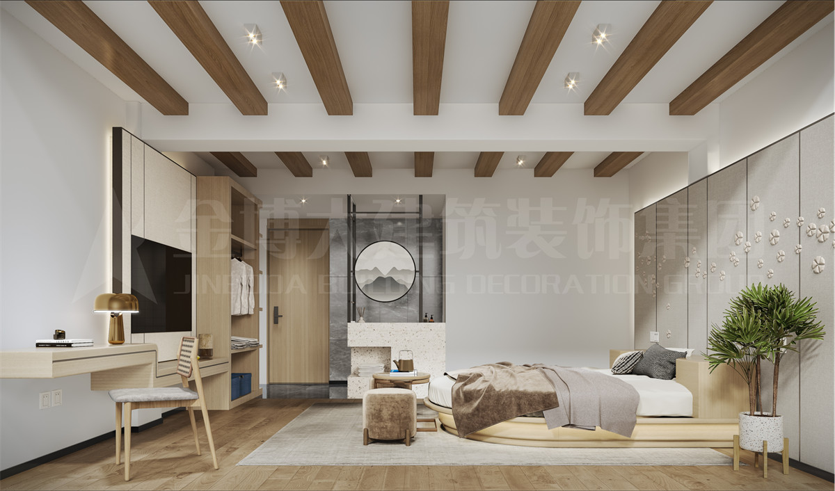 栖梦民宿装修设计丨中国洛阳丨金博大建筑装饰集团-11