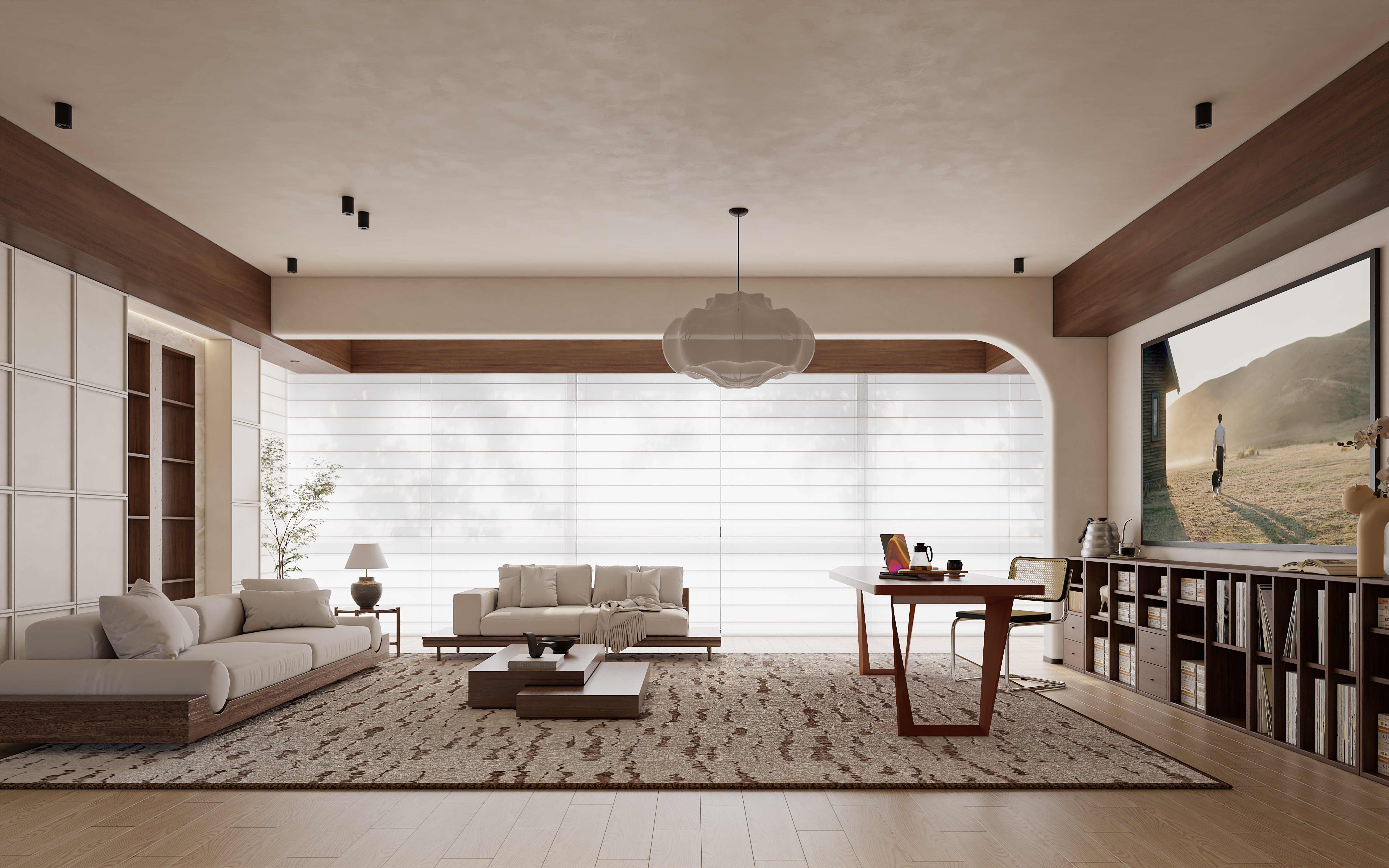 形道设计丨麓湖郡丨中国长沙丨形道空间设计-7