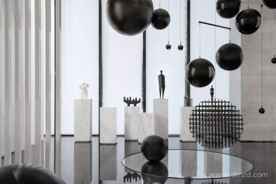 上海陆家嘴金融中心奢华样板房设计-79