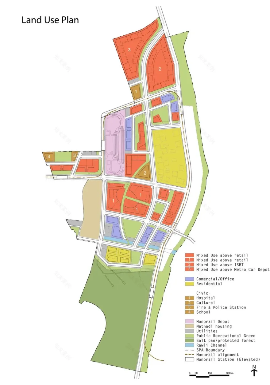 孟买 Wadala 中央商务区总体规划-9