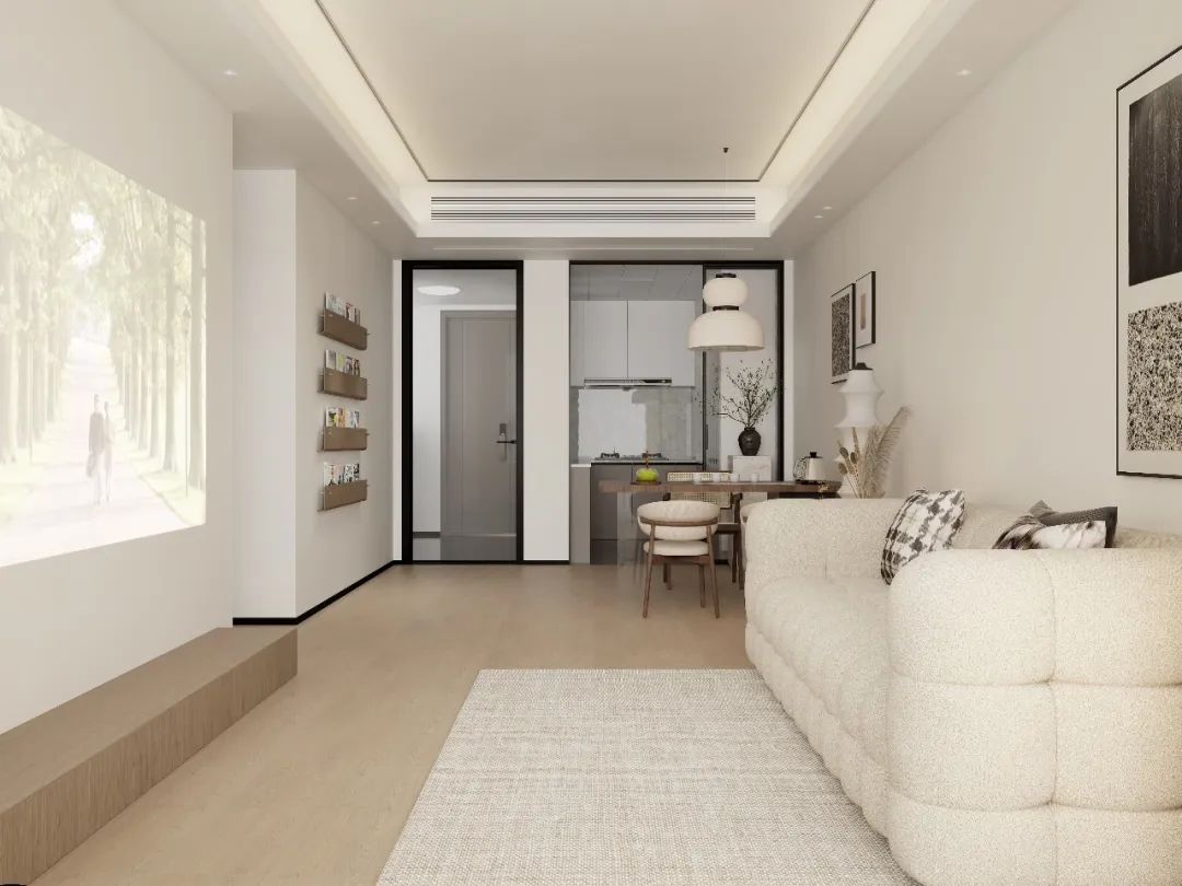 万科城市之光奶油风三居设计丨中国广州-32