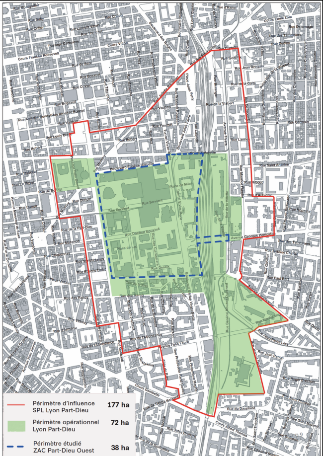里昂帕迪厄区改造项目丨法国里昂丨AUC,Arep,MVRDV等-12