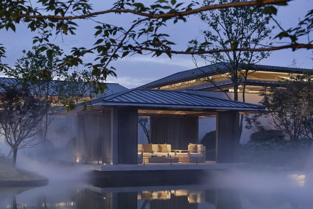 新中式园林之美丨中国上海丨广州观己设计,朗道国际设计,朗庭景观设计-109