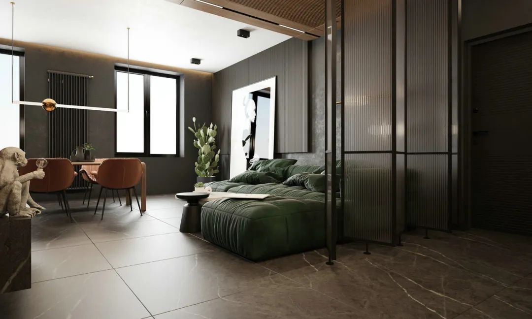 深色家居设计，低调奢华的美感-36