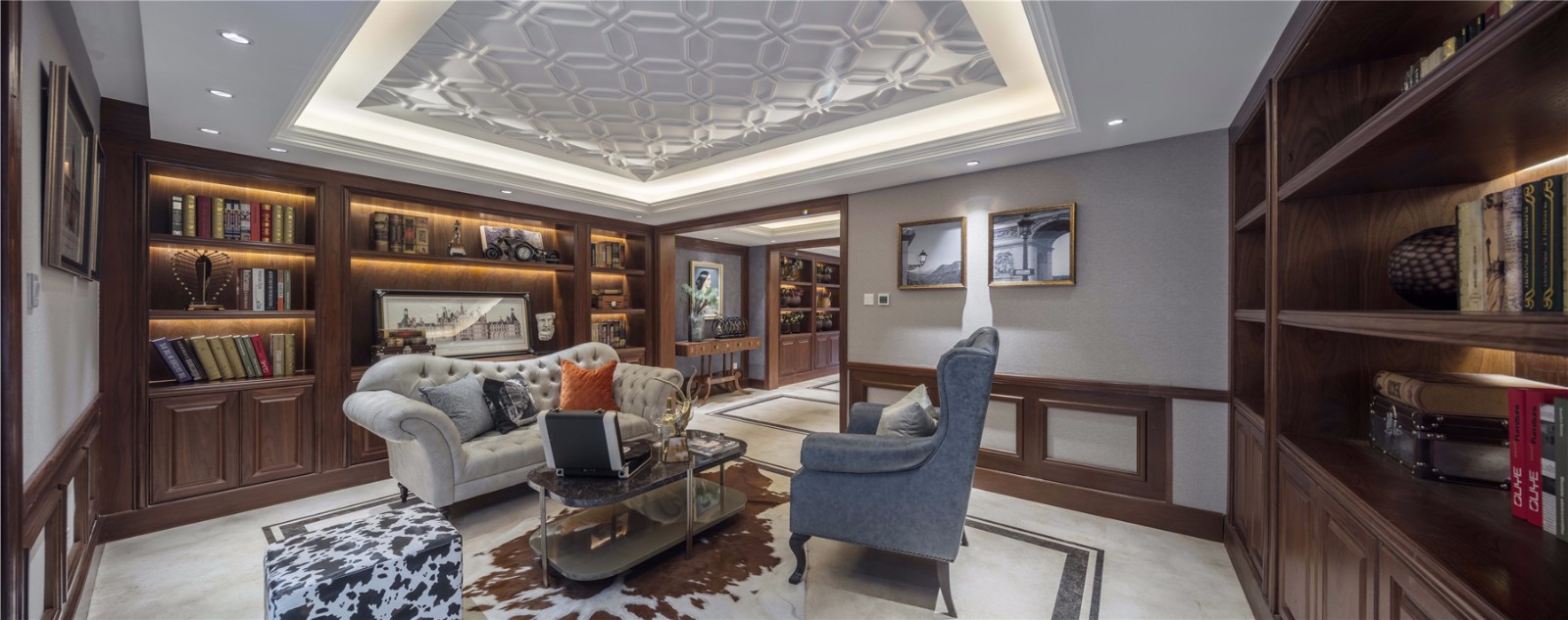 天津鑫苑汤泉世家别墅样板间-9