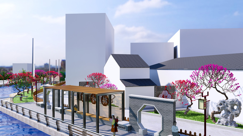 干江梅花仙境 · 打造梅岭特色梅花村-14