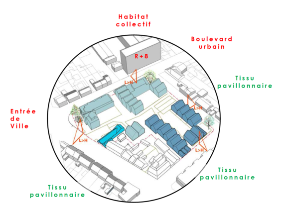Beugnon,Bourges 120套新住宅建设项目-10