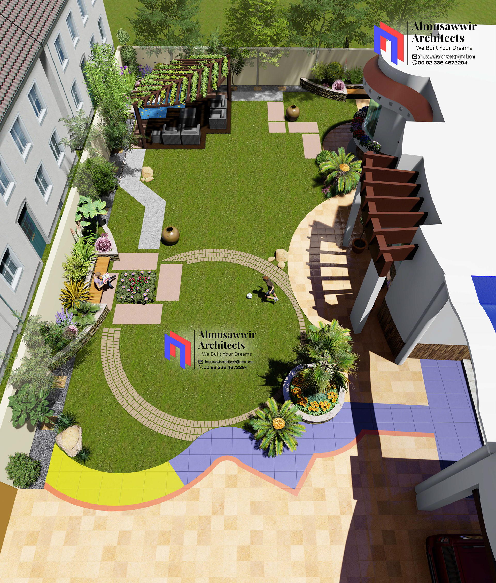 住宅景观设计丨Almusawwir Architects-1