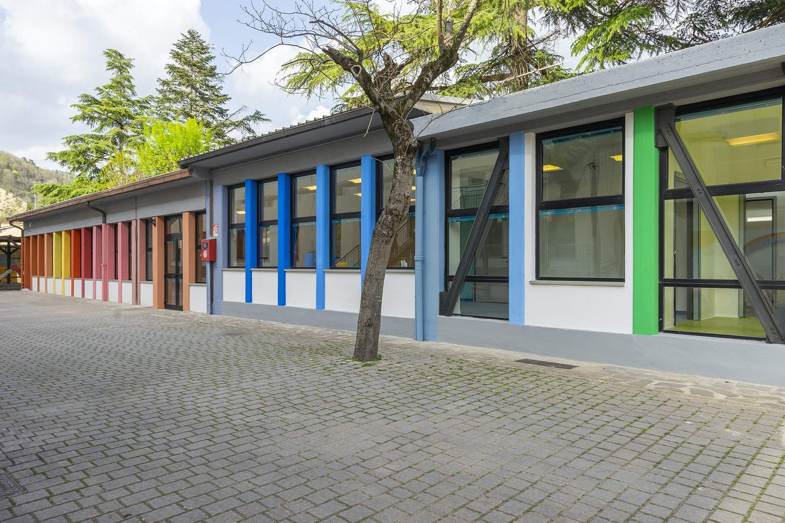 “Gianni Rodari”学校改造项目丨OKS ARCHITETTI-12