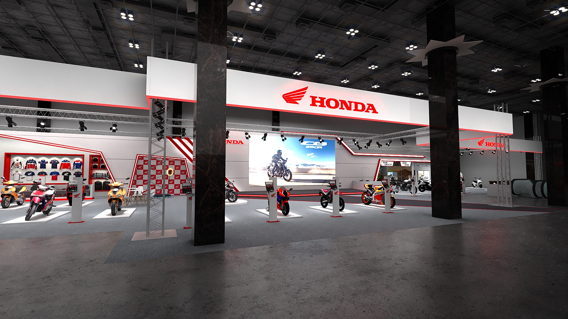 HONDA MOTORCYCLE @ KLBIKESHOW 2023-1