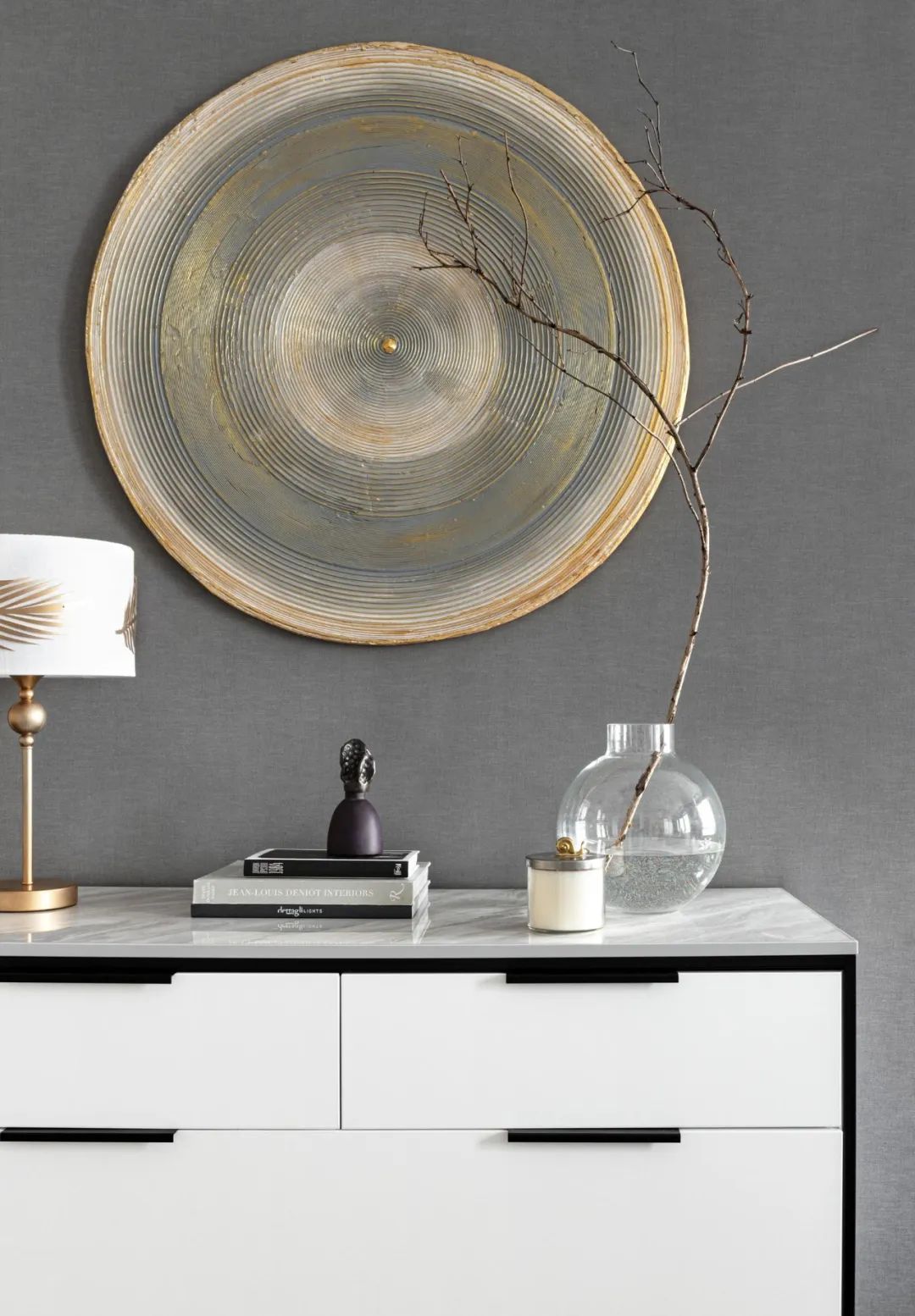 40㎡灰色小公寓设计丨Alana Kalabekova-21