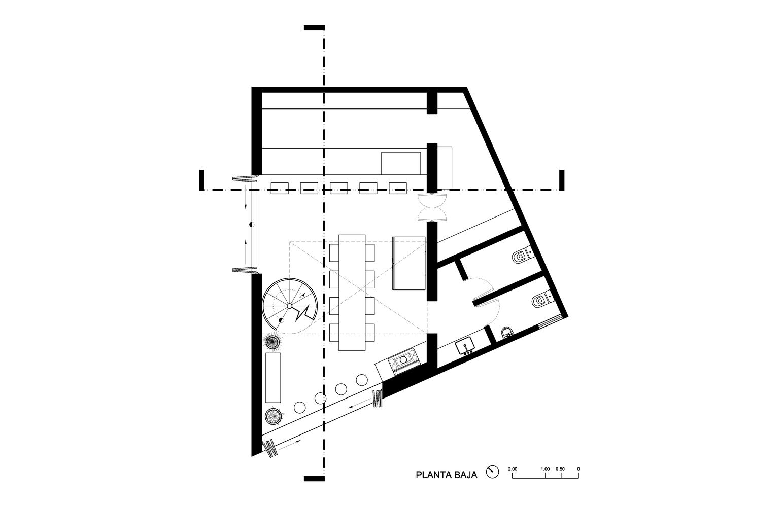 融合古今的墨西哥 Casa Relámpago 酒吧设计-2