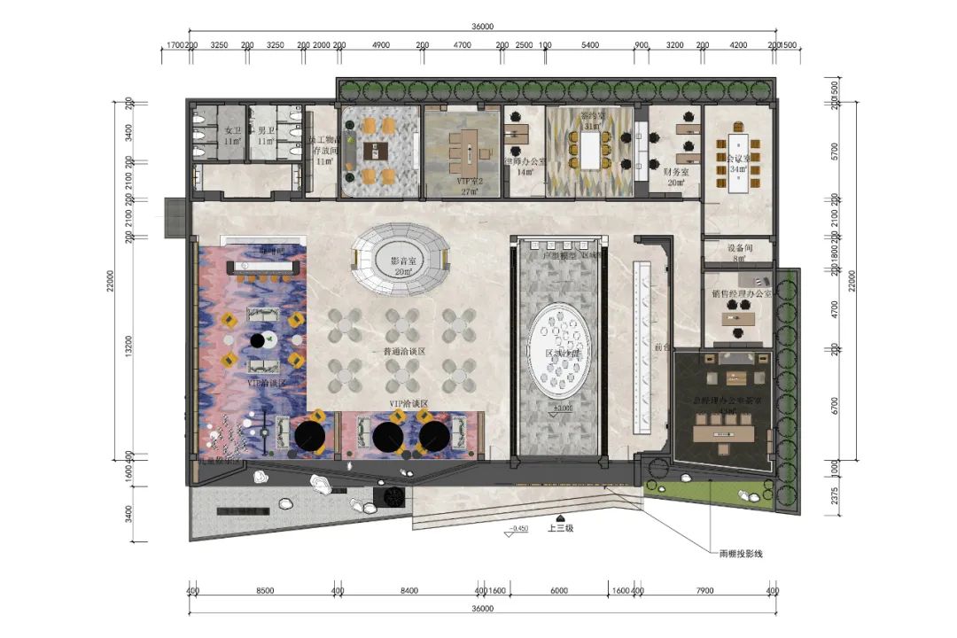 港式风格打造樟木头星岸销售中心,展现极致商业空间体验-69