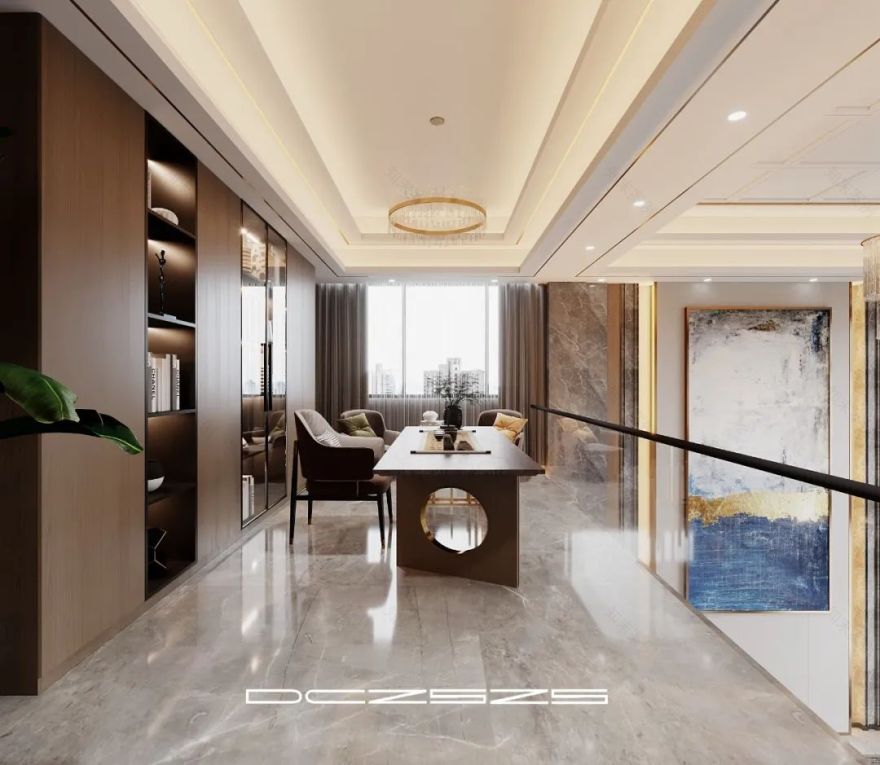 九江誉江华府现代轻奢别墅丨中国九江丨木美空间设计-90