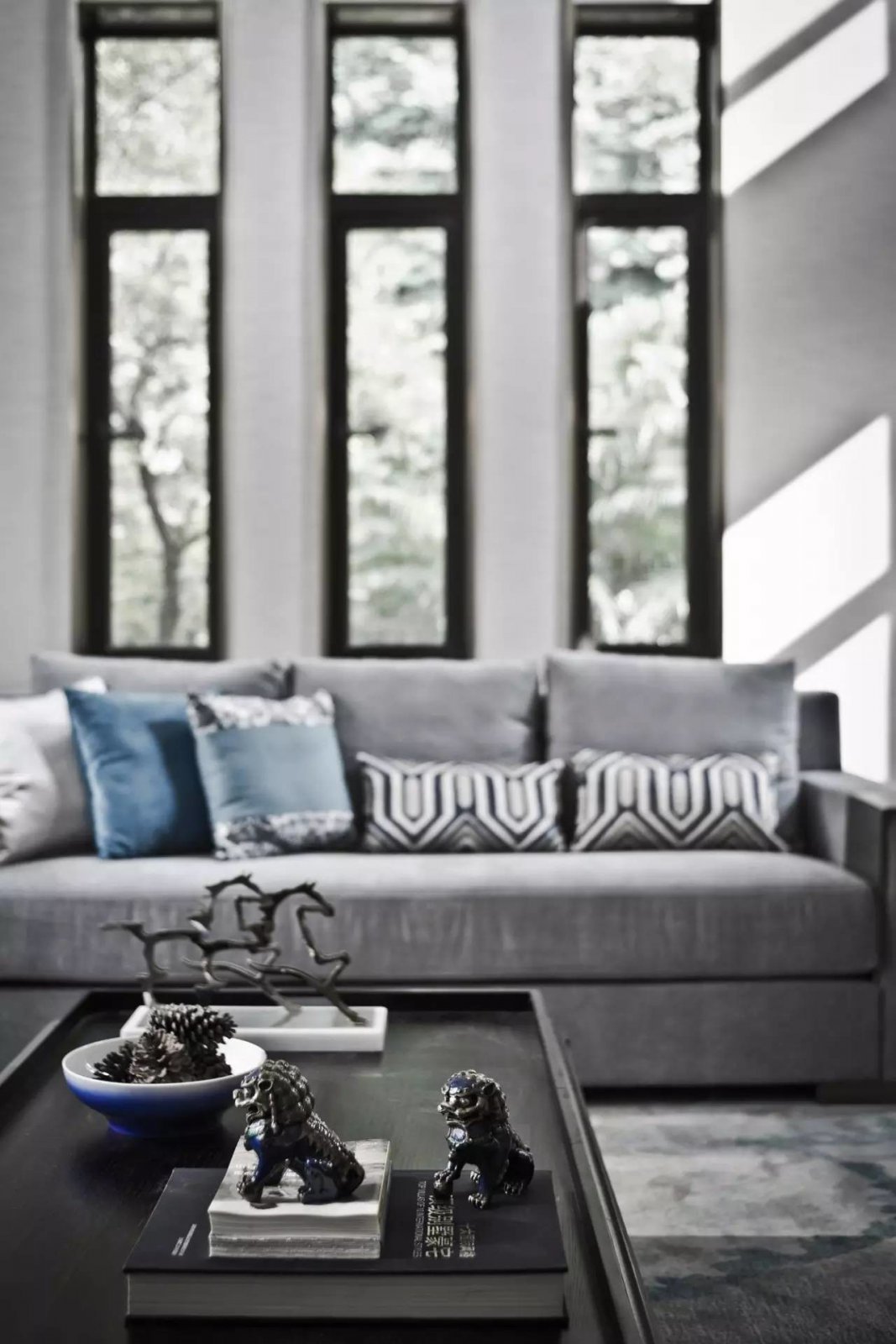 泊墨之境——佛山九江誉江华府誉海半岛别墅样板房-15