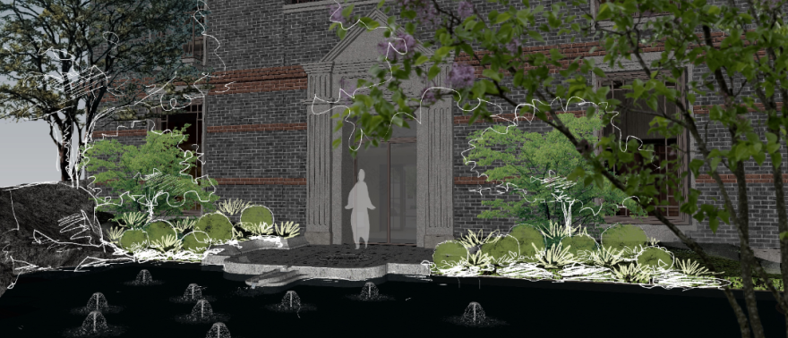 海派花境的几何抒情诗 ——华润南房士林润园,以花境重译中西交融的时光诗篇-77