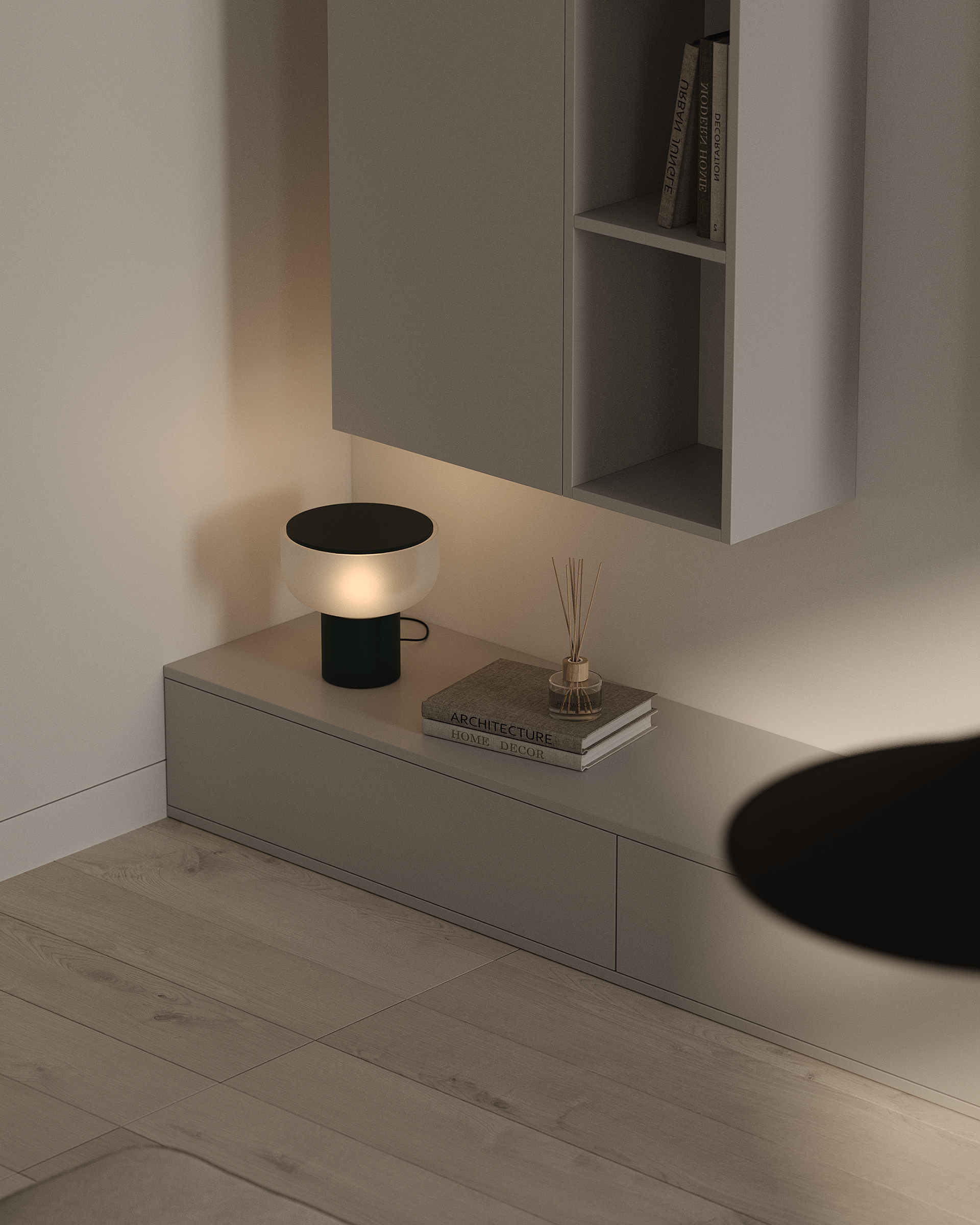 客厅厨房可视化设计丨乌克兰丨Inesa Orlenko-7