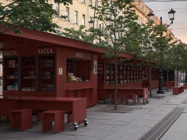 圣彼得堡小科纽申纳街“图书小巷”丨俄罗斯圣彼得堡丨Spirin architects-47