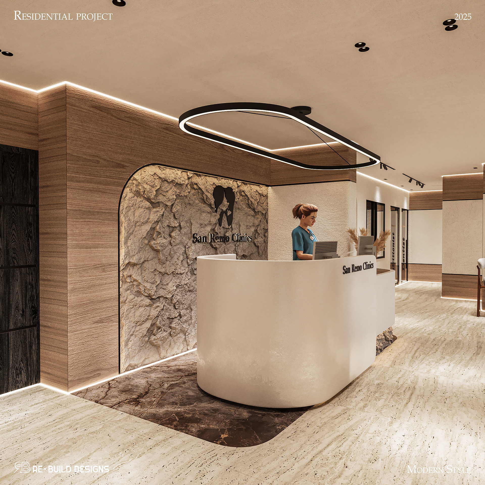 圣雷莫诊所室内设计丨埃及亚历山大丨Re  Build Designs-11