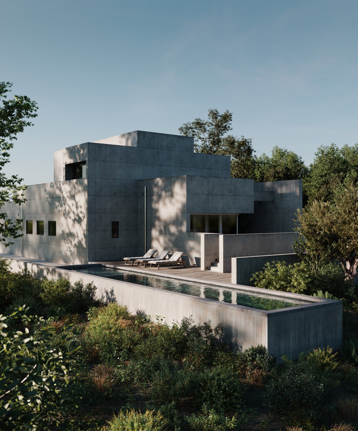 Beton Brut 住宅丨瑞士丨Philip Moreton-0