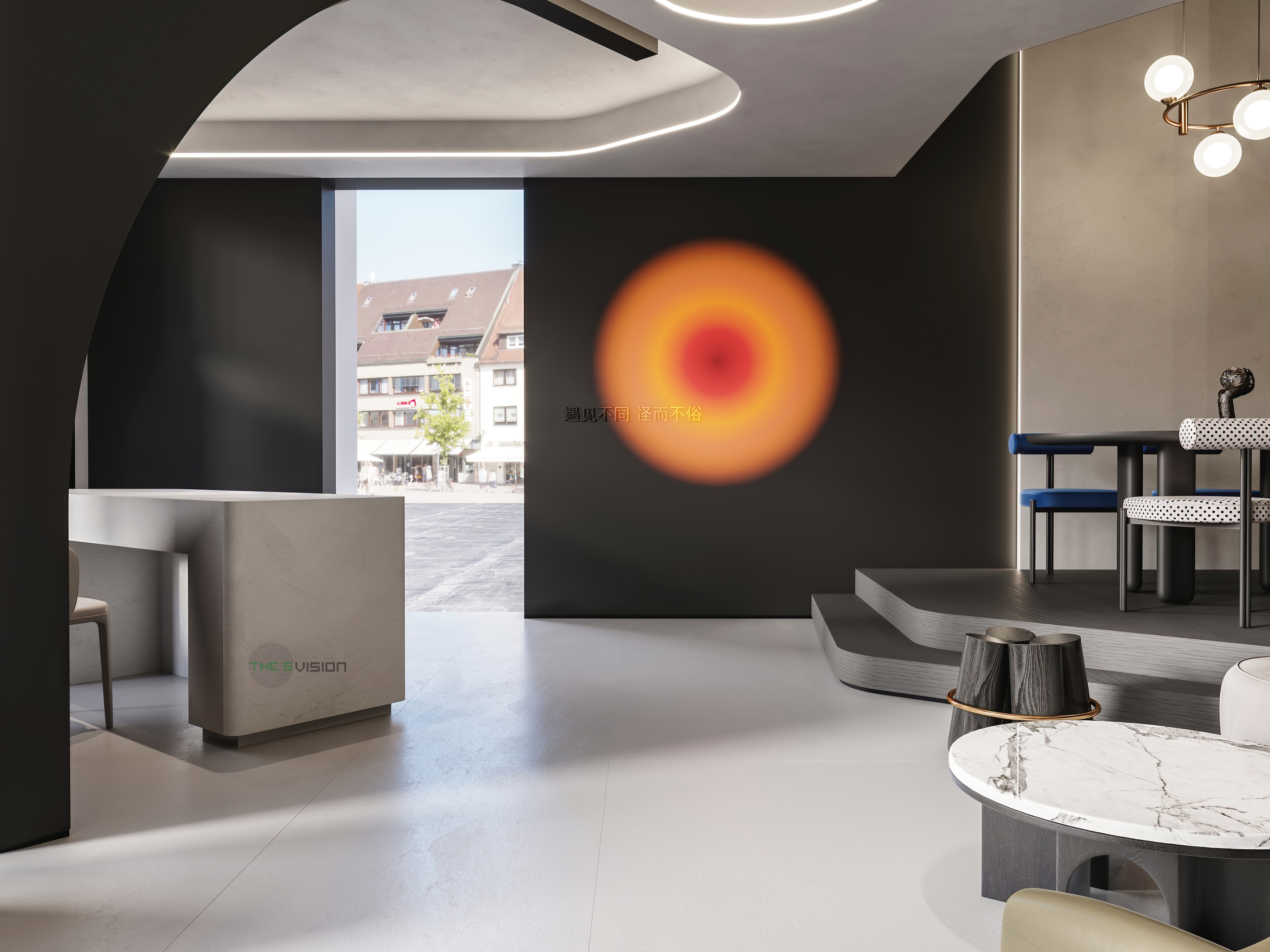 高蒂设计丨摄影店丨极简黑白摄影基地-20