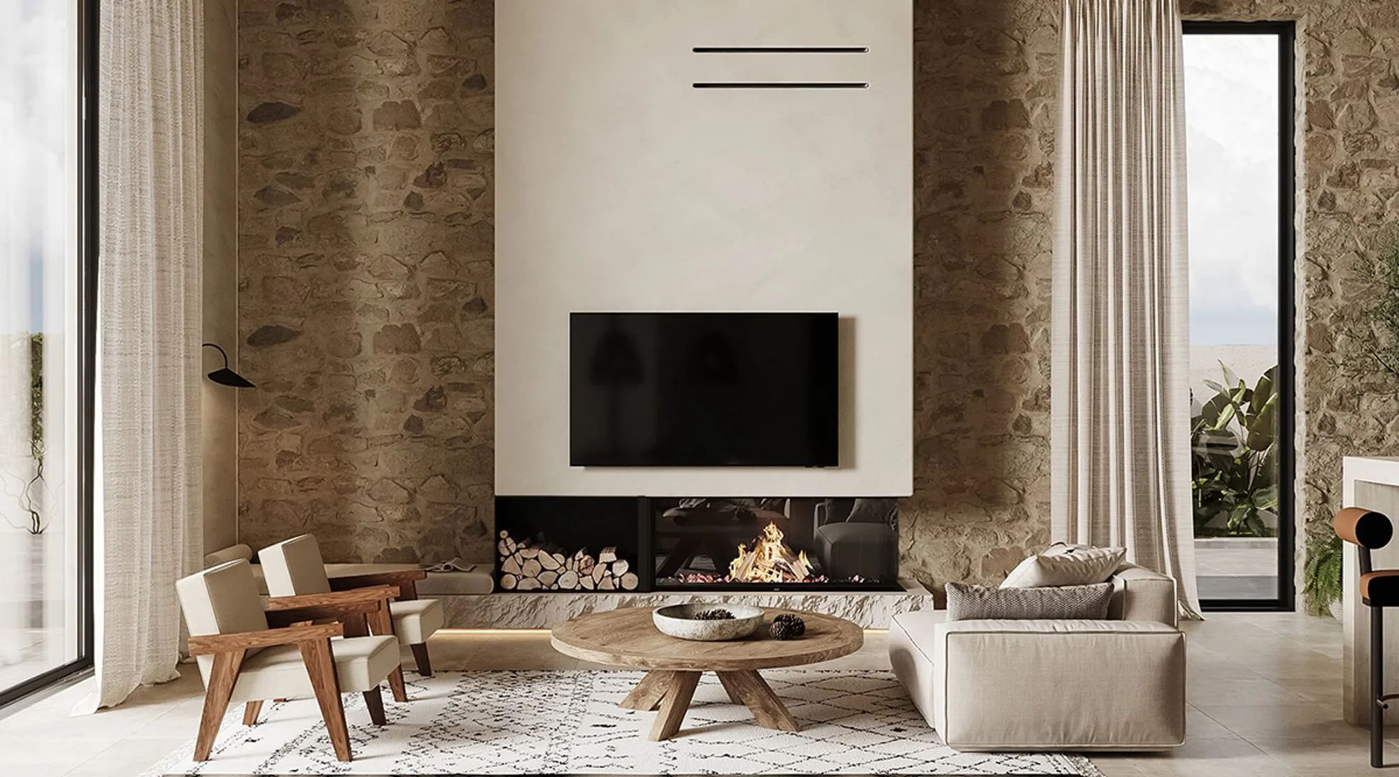 质朴而富有美感的家丨以色列丨Olga Tolmach-8