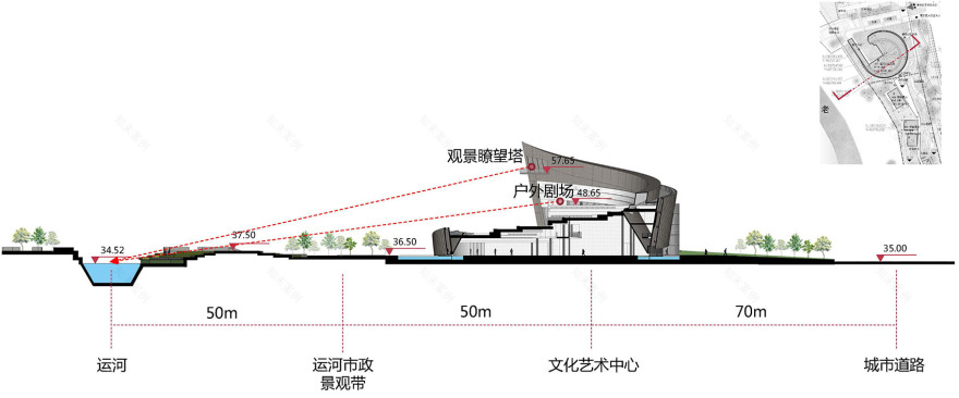 济宁华侨城·运河文化艺术中心丨中国济宁丨筑境设计-17