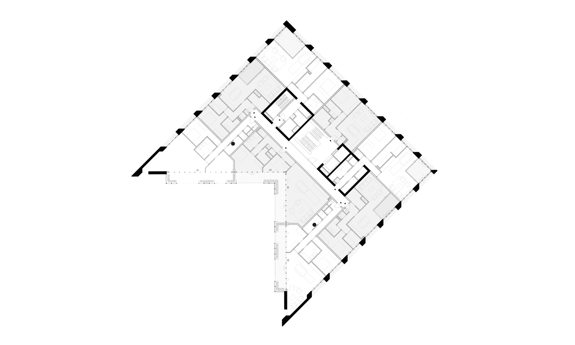 科顺 1，苏伊克乌尼公寓丨荷兰布雷达丨EVA architecten-16