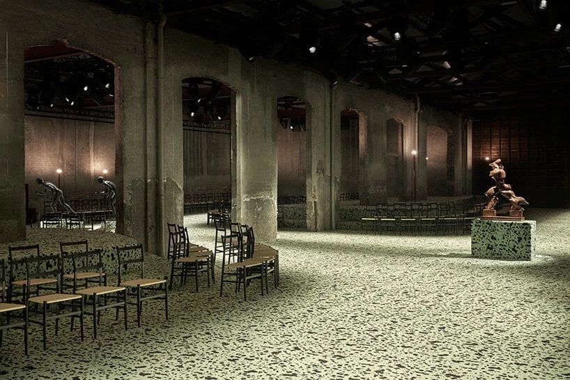 古驰 A,2023 年 W 秀场空间丨意大利米兰丨Gucci 品牌旗下设计团队-32