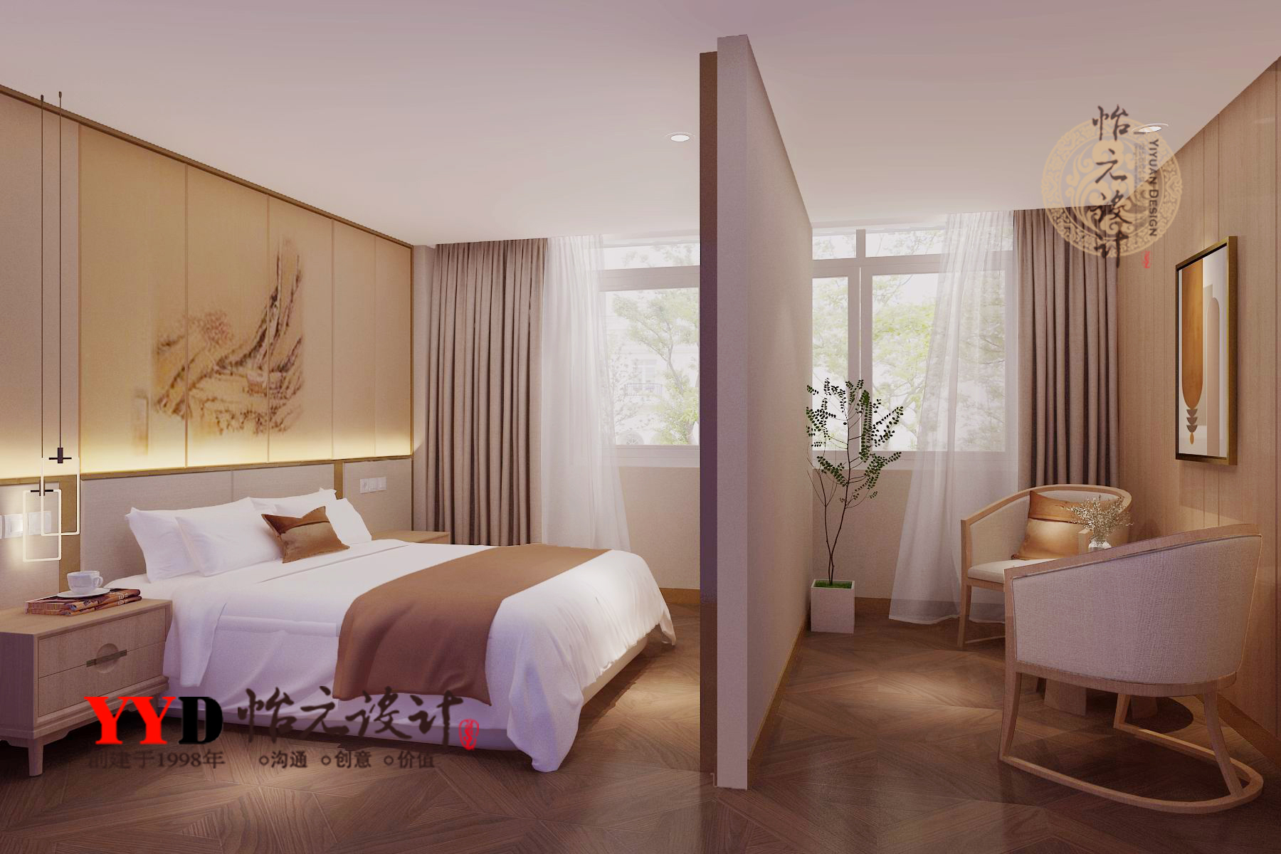 碧海云天城市汤泉设计丨怡元设计-24