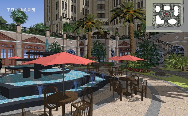 上海大自然-虹桥中心景观设计-0