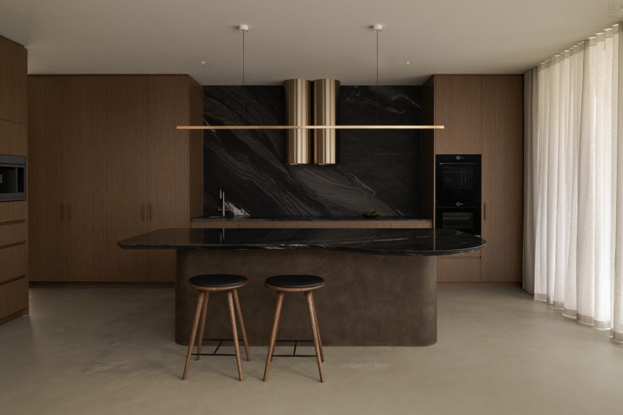 MAEK丨极简挑空别墅-12