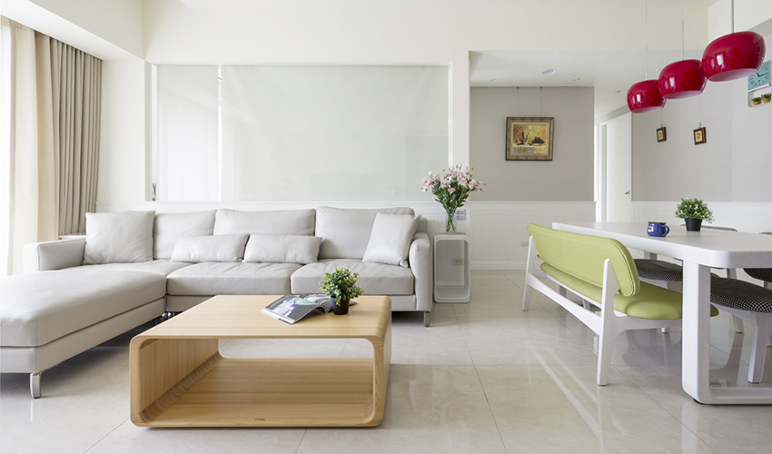 桃园北欧乡村亲子宅 系统收纳与多元建材的完美融合-5