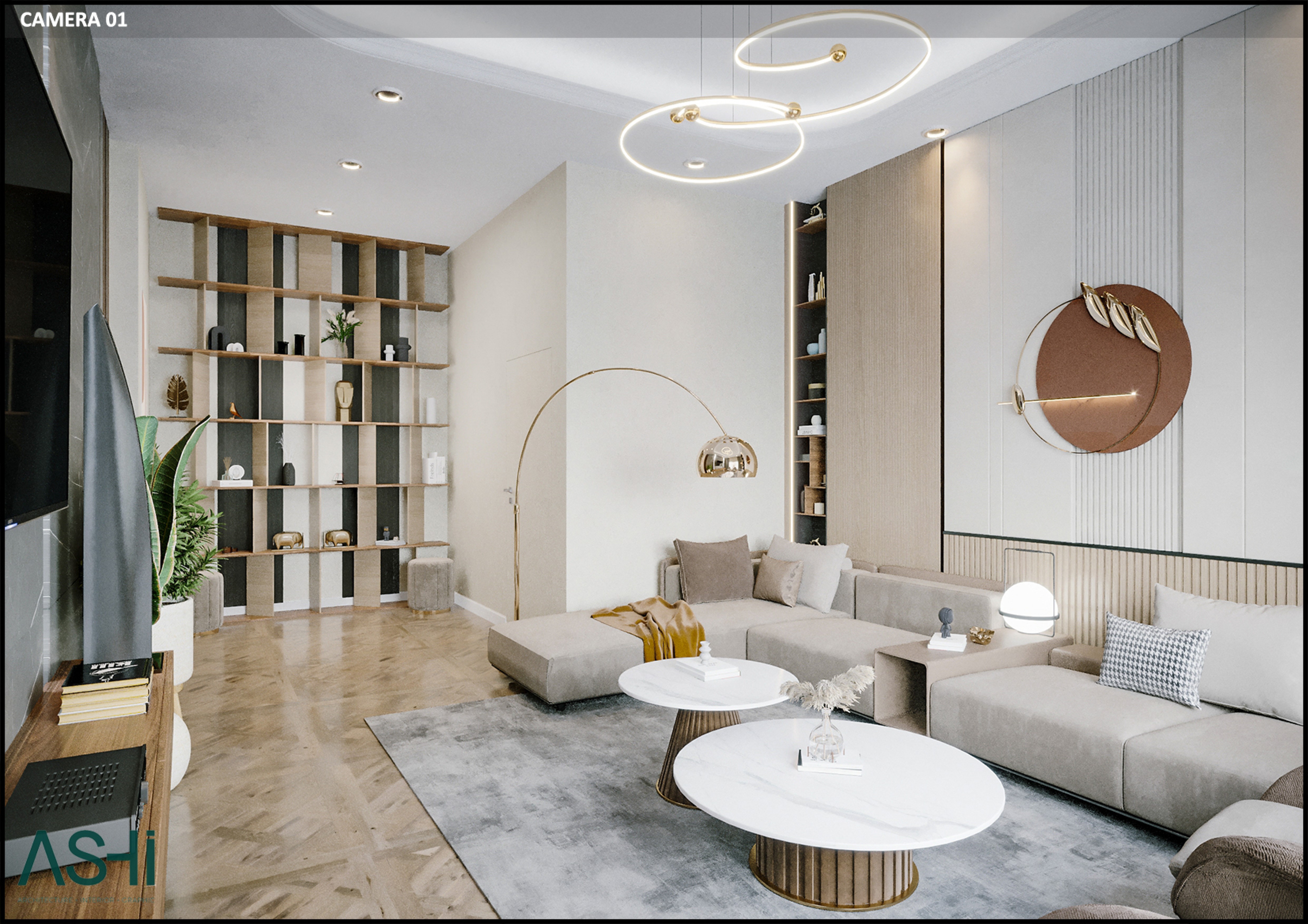 Raed Villa - Living Room-0