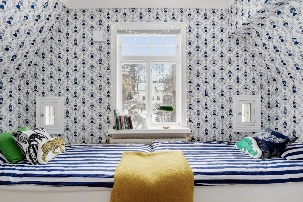 童话色彩的瑞典小屋 | 粉嫩外表引人入胜-10