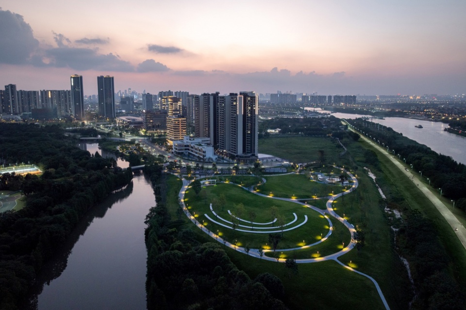 和祐医院周边公园设计丨中国佛山丨睿住天元-83