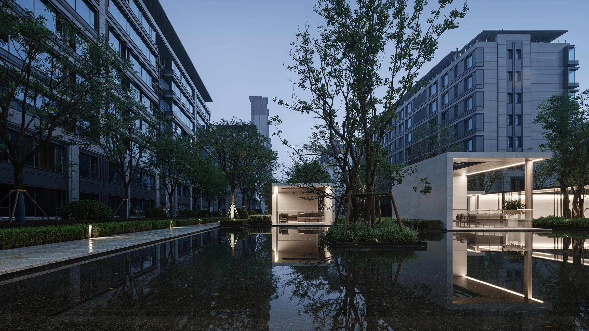 淄博天煜九峯 | 度假式新理想生活形态的室内设计实践-68