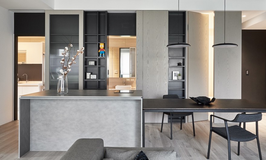 现代北欧风的居住空间-24