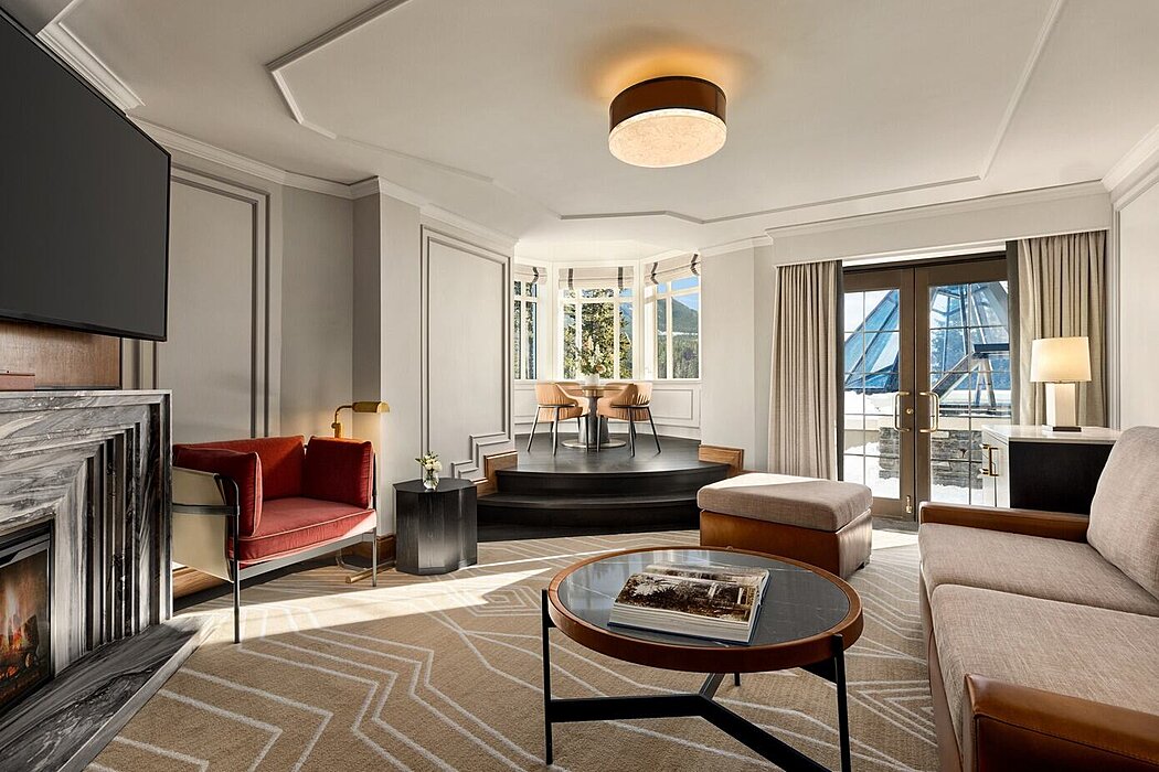 Fairmont Banff Springs 酒店室内设计丨加拿大丨Jeffrey Beers International-6