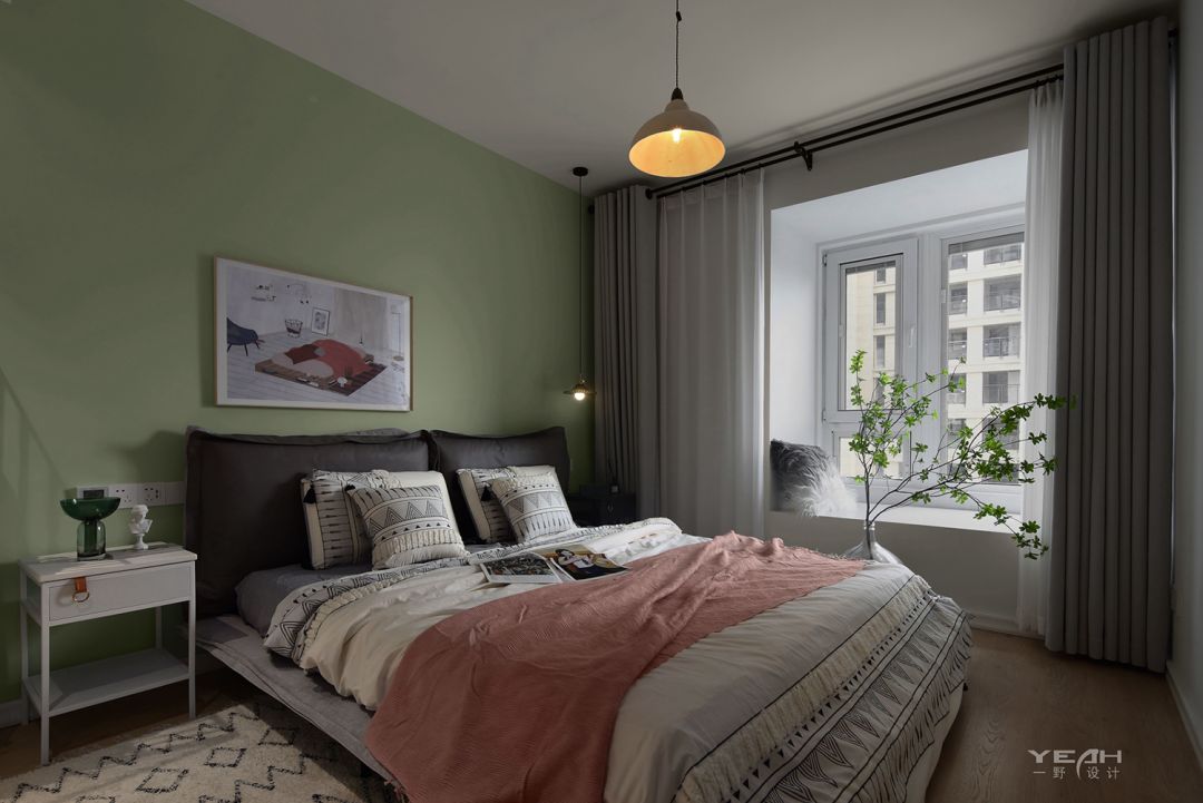 绿意北欧，温馨小家的设计魅力-45