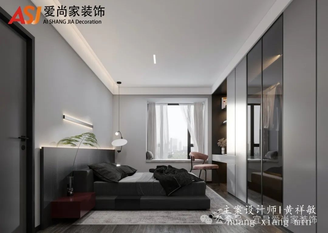 碧桂园·城央一品 141㎡现代居所设计丨中国宜昌丨宜昌爱尚家建筑装饰工程有限公司-21