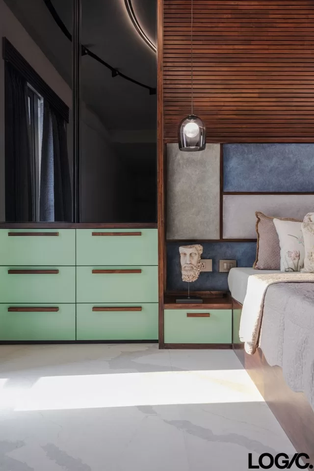 A Spacious, Colour-Rich House Of Curves Designed With Open And Airy Spaces | Logic Architecture + Research - The Architects Diary-14