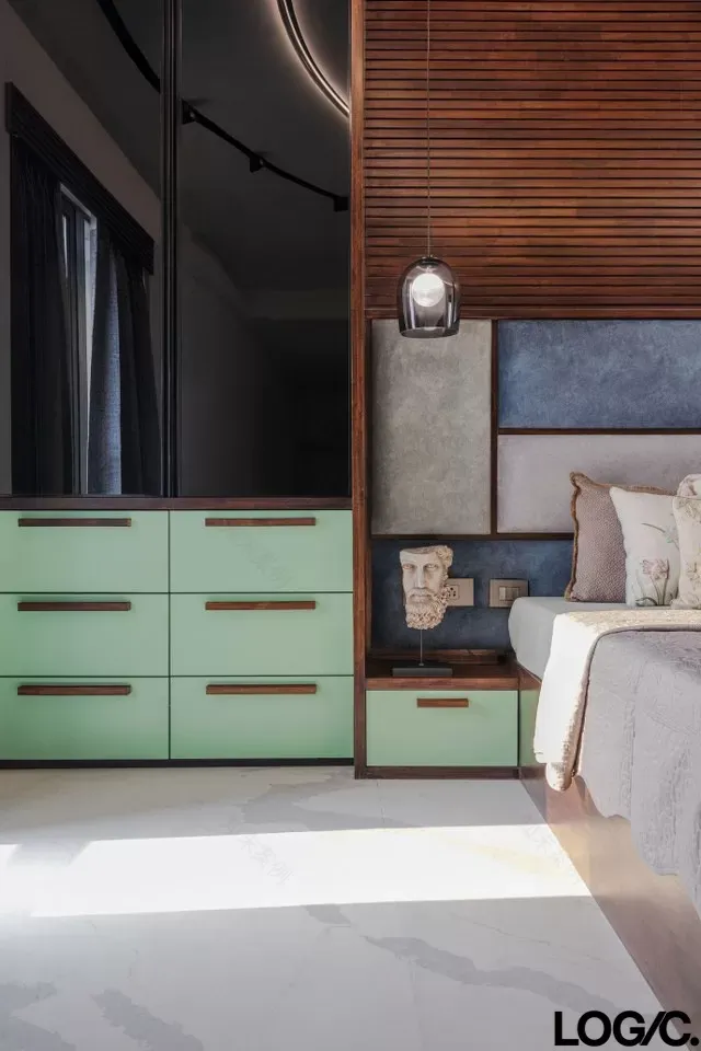 A Spacious, Colour-Rich House Of Curves Designed With Open And Airy Spaces | Logic Architecture + Research - The Architects Diary-14