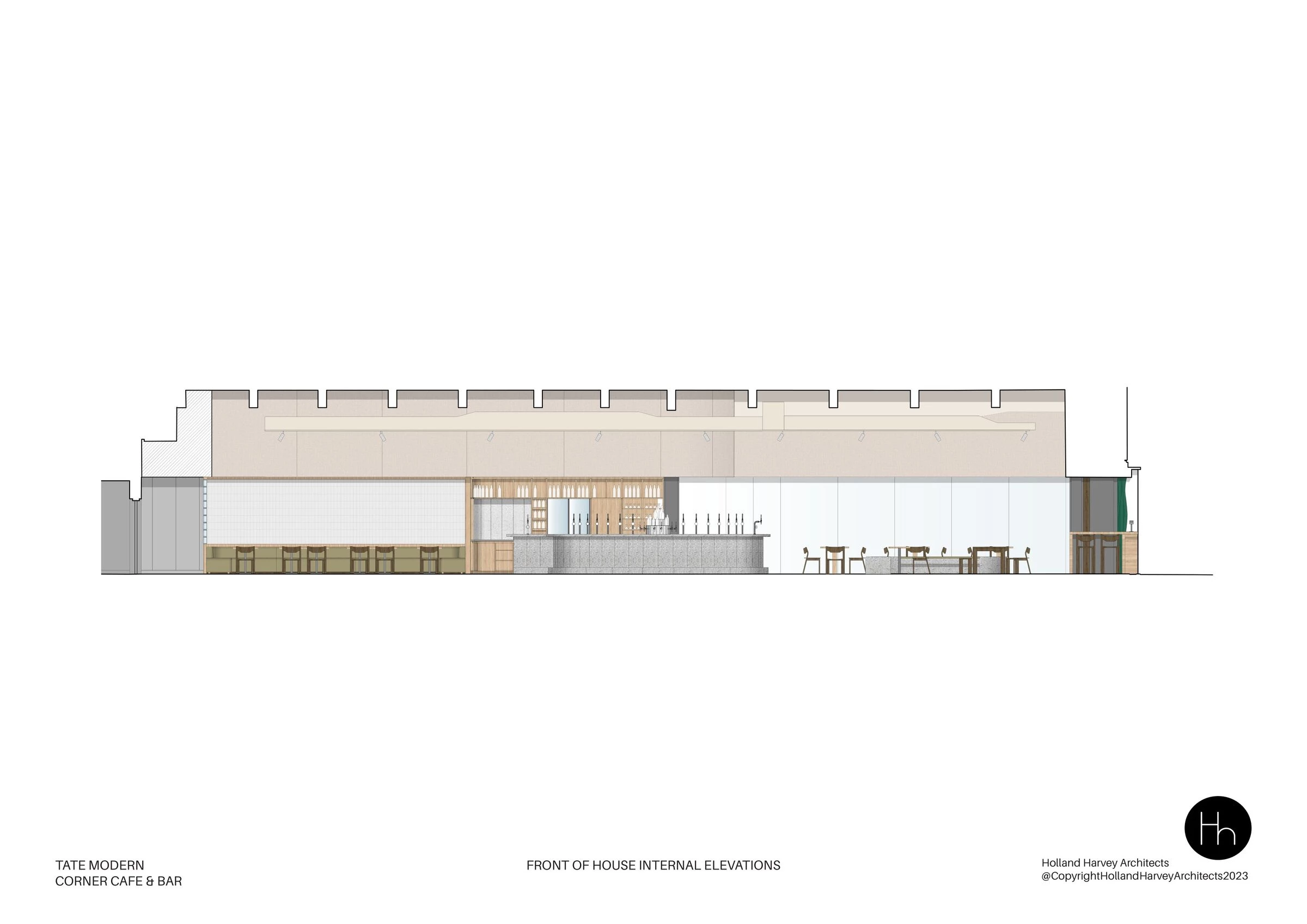 泰特现代美术馆的角落丨英国伦敦丨Holland Harvey Architects-56