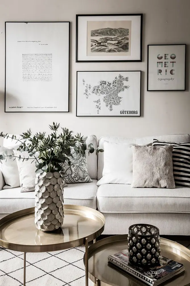 棕色调公寓 | 极简主义与民族元素的完美融合-1