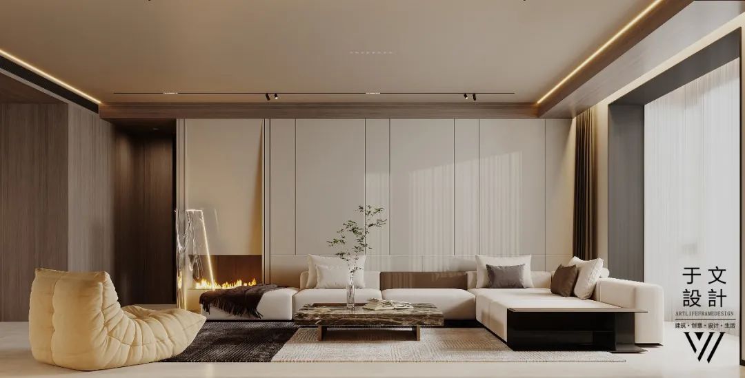 汇景·新世界极简大平层丨中国沈阳丨于文设计工作室-8